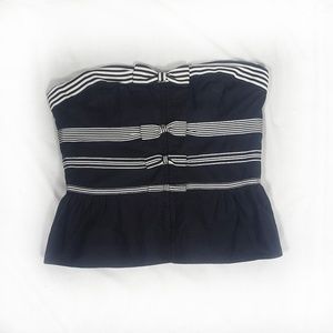 Byron Lars Beaury Mark Womens Corset Top 6 Black